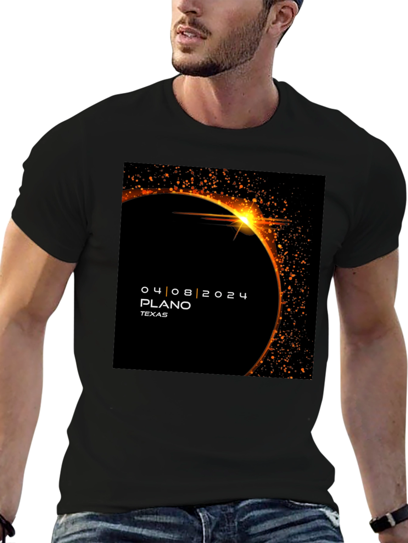 Plano Texas Solar Eclipse T-Shirt April 8 2024
