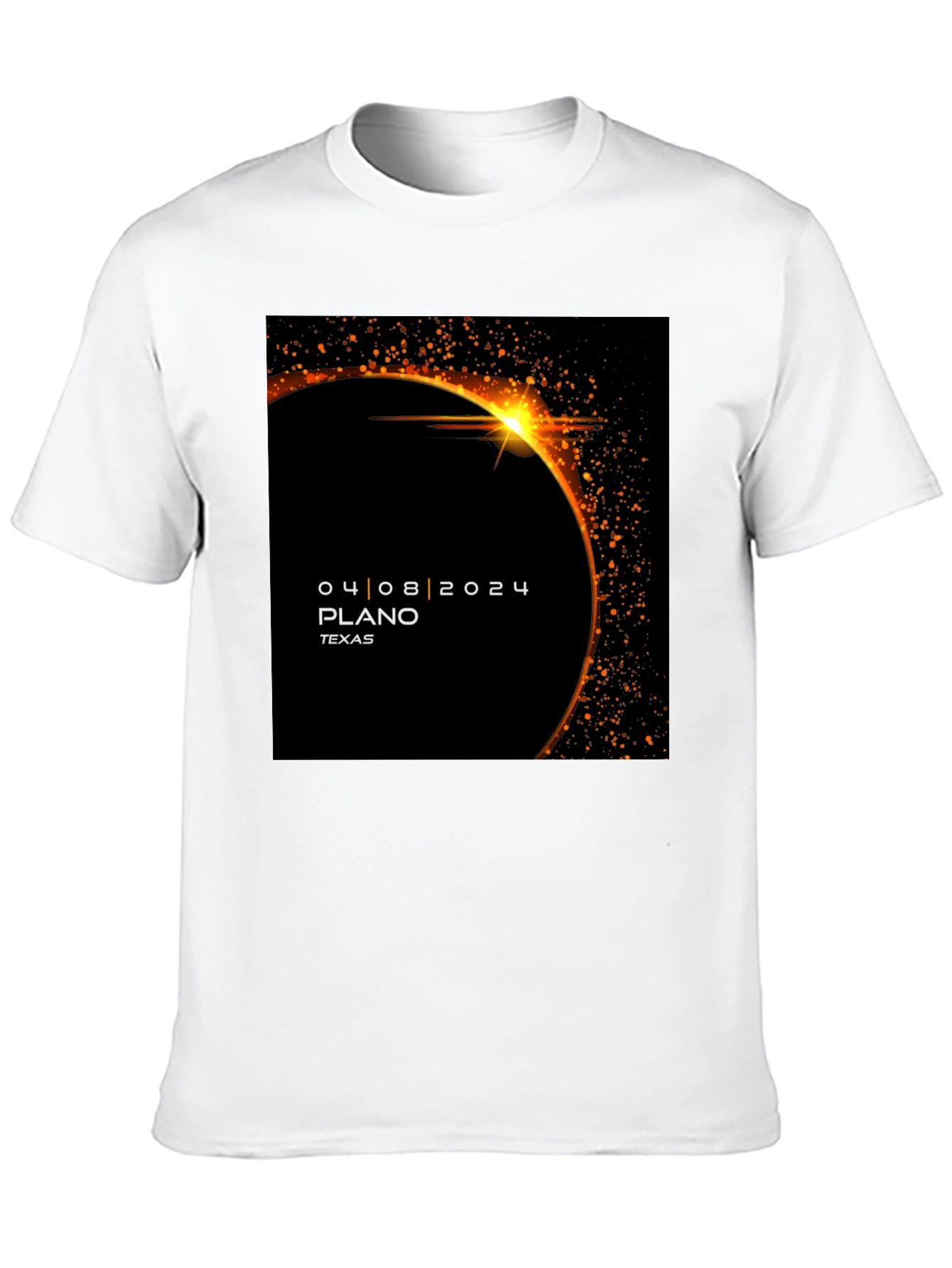 Plano Texas Solar Eclipse T-Shirt April 8 2024