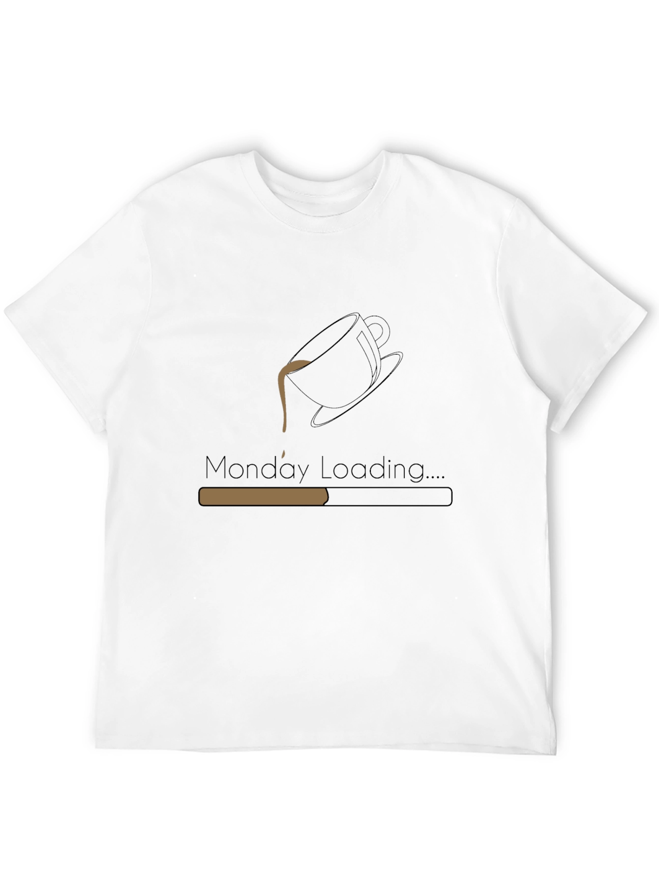 Monday Loading Coffee Tee - Relaxed Fit