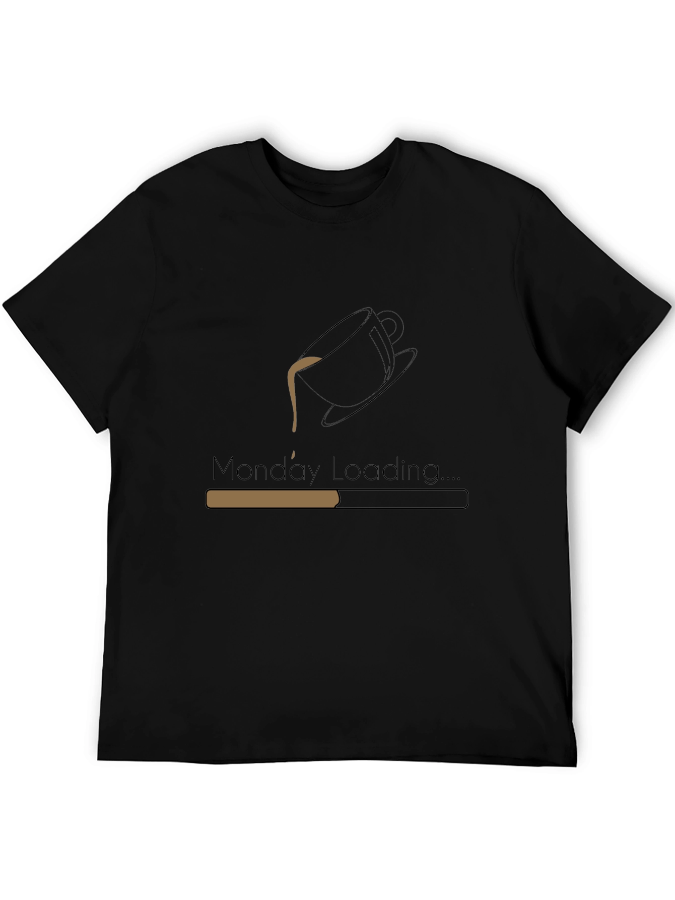 Monday Loading Coffee Tee - Relaxed Fit