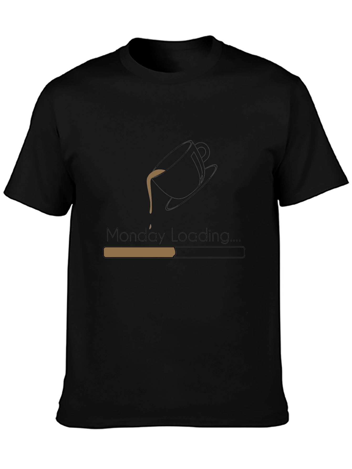 Monday Loading Coffee Tee - Relaxed Fit