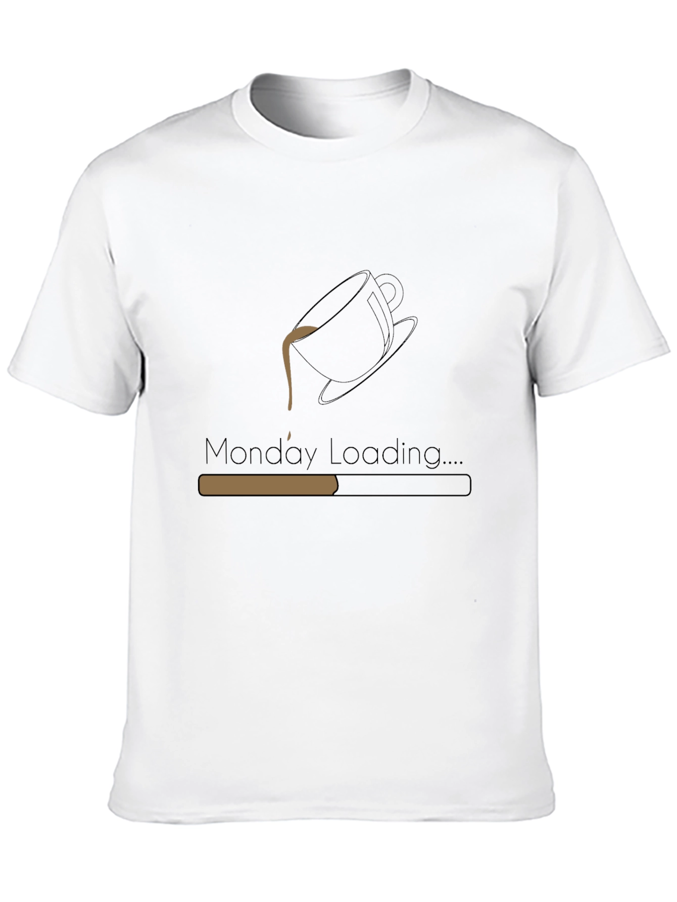 Monday Loading Coffee Tee - Relaxed Fit