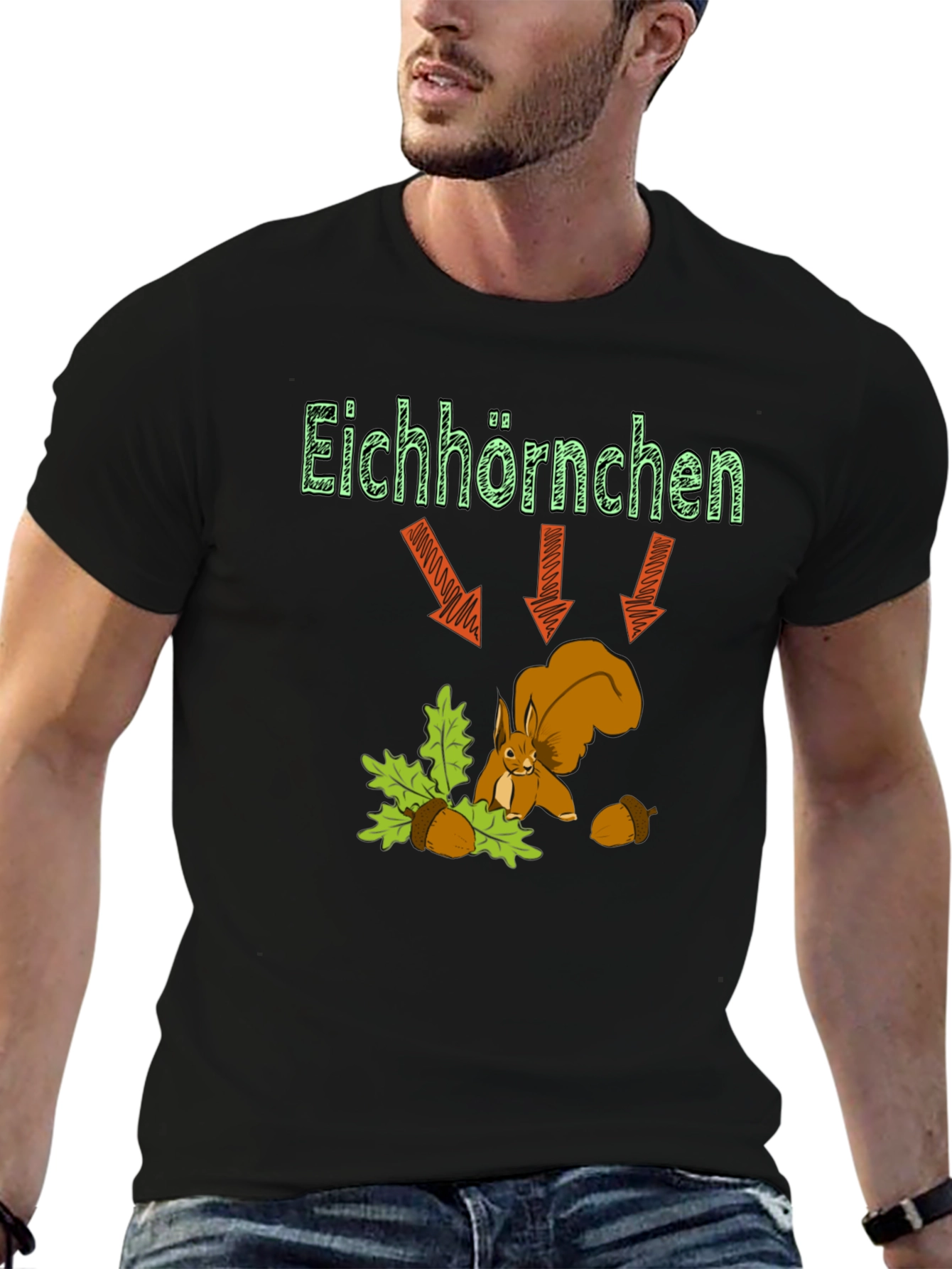 Eichhörnchen Squirrel Graphic T-Shirt