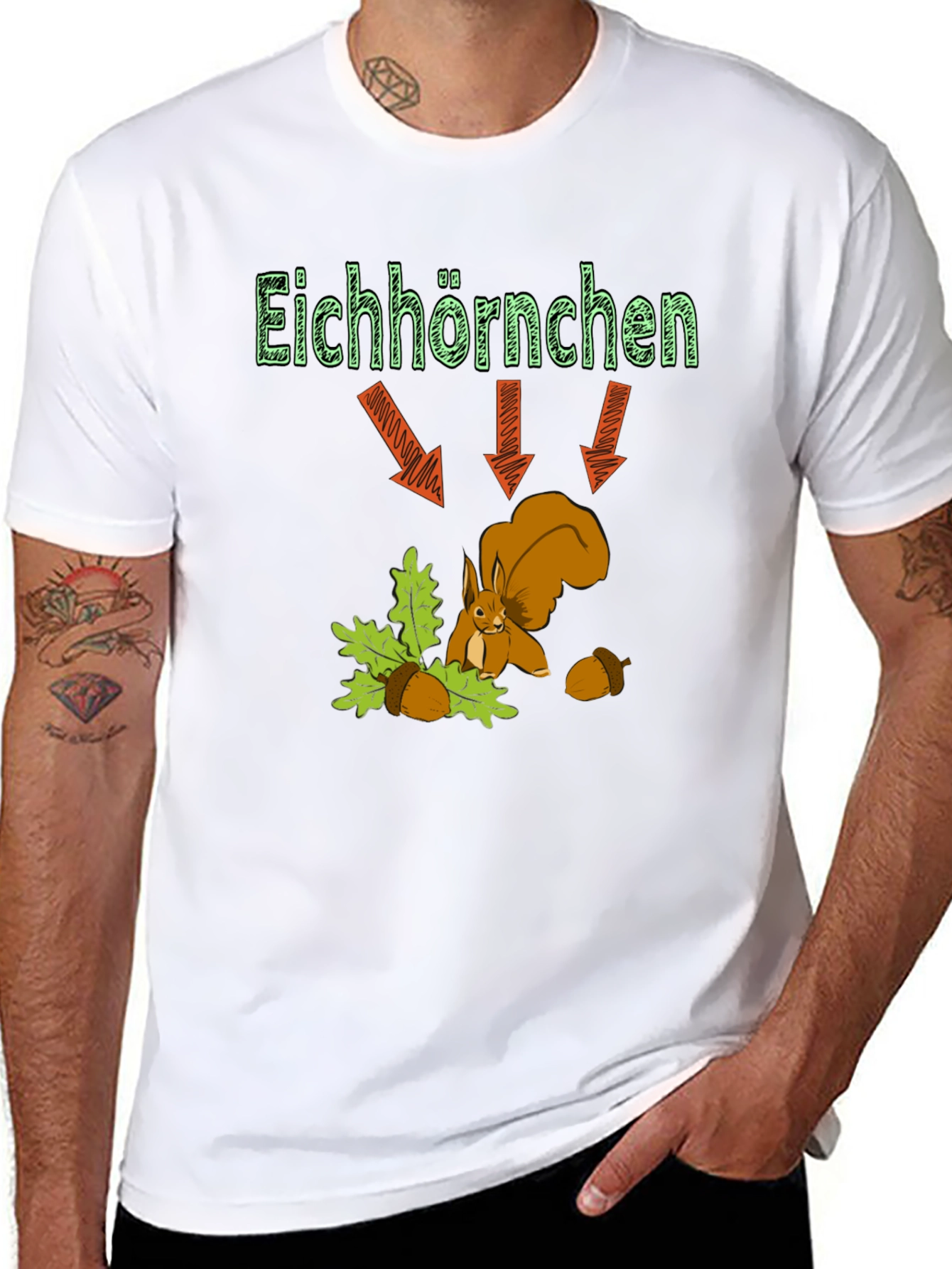 Eichhörnchen Squirrel Graphic T-Shirt