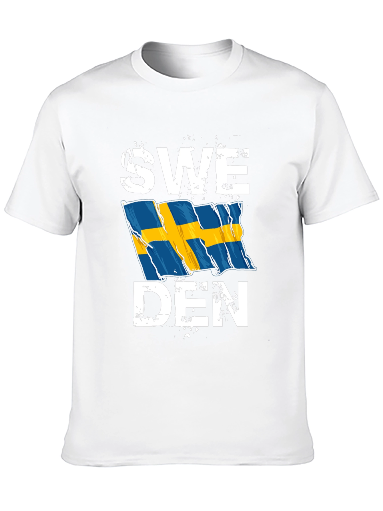Sweden Flag T-Shirt - Patriotic Swedish Pride Tee