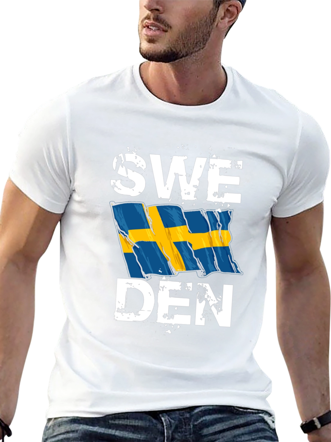 Sweden Flag T-Shirt - Patriotic Swedish Pride Tee