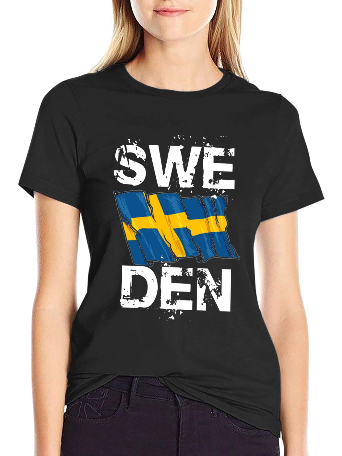 Sweden Flag T-Shirt - Patriotic Swedish Pride Tee