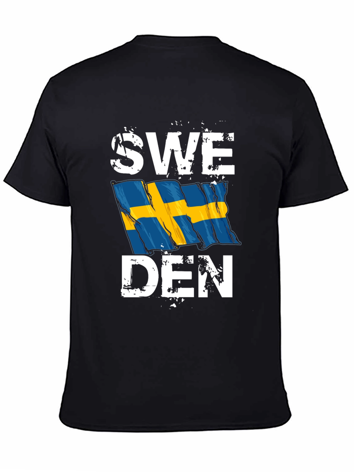 Sweden Flag T-Shirt - Patriotic Swedish Pride Tee