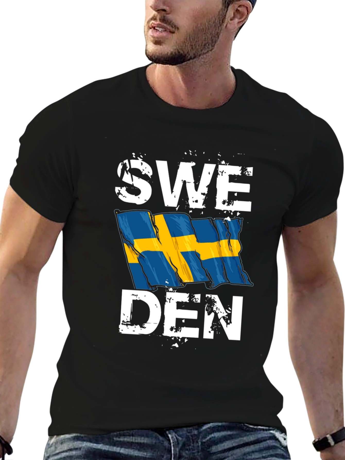 Sweden Flag T-Shirt - Patriotic Swedish Pride Tee