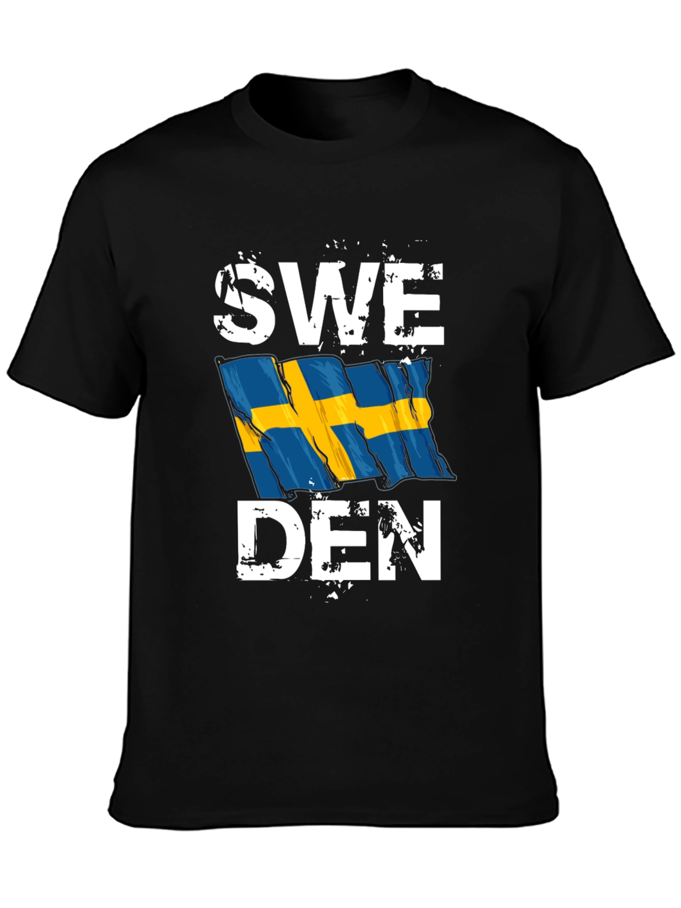 Sweden Flag T-Shirt - Patriotic Swedish Pride Tee