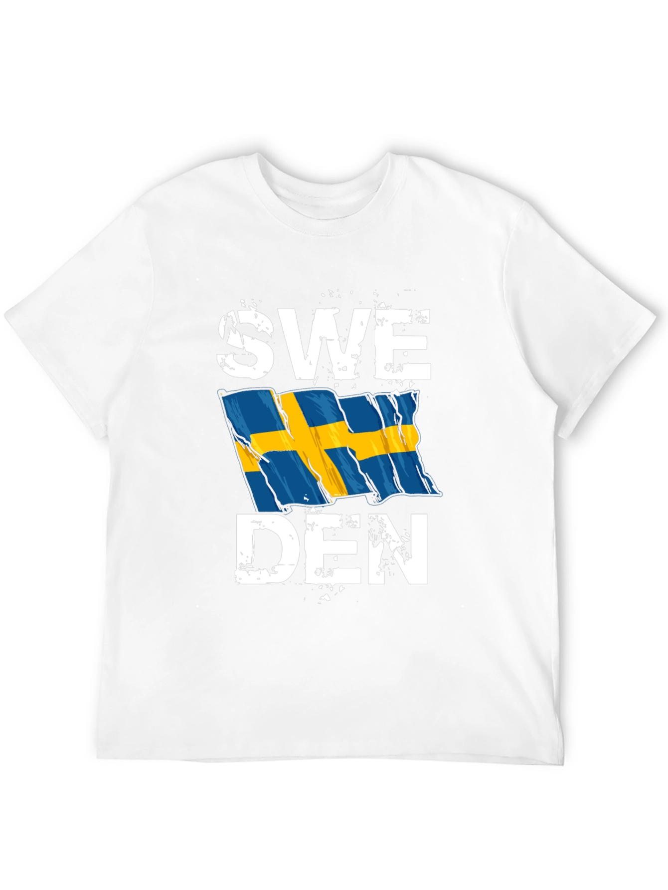 Sweden Flag T-Shirt - Patriotic Swedish Pride Tee