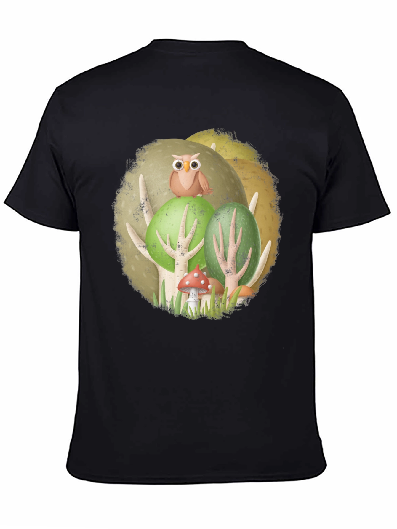 Owl in Woods Graphic Tee