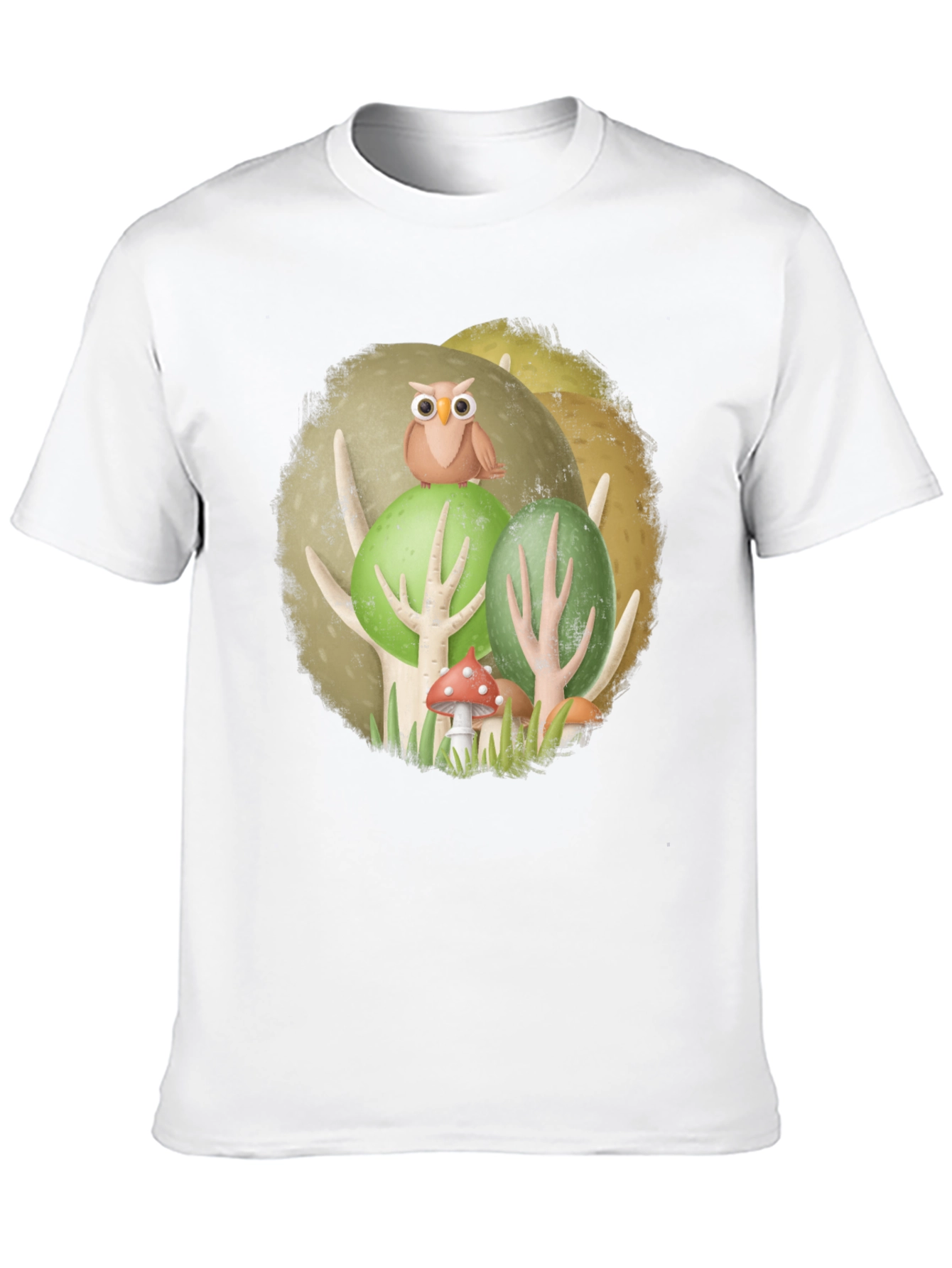 Owl in Woods Graphic Tee