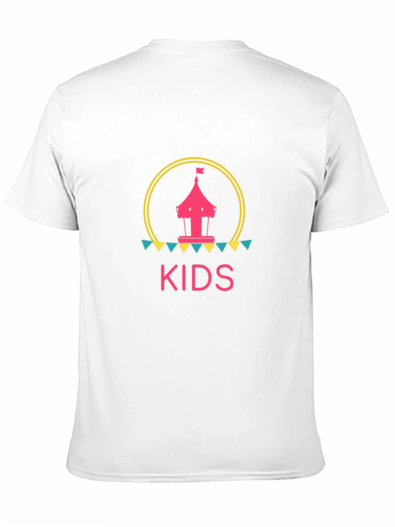 Kids Carousel Graphic Tee - Black