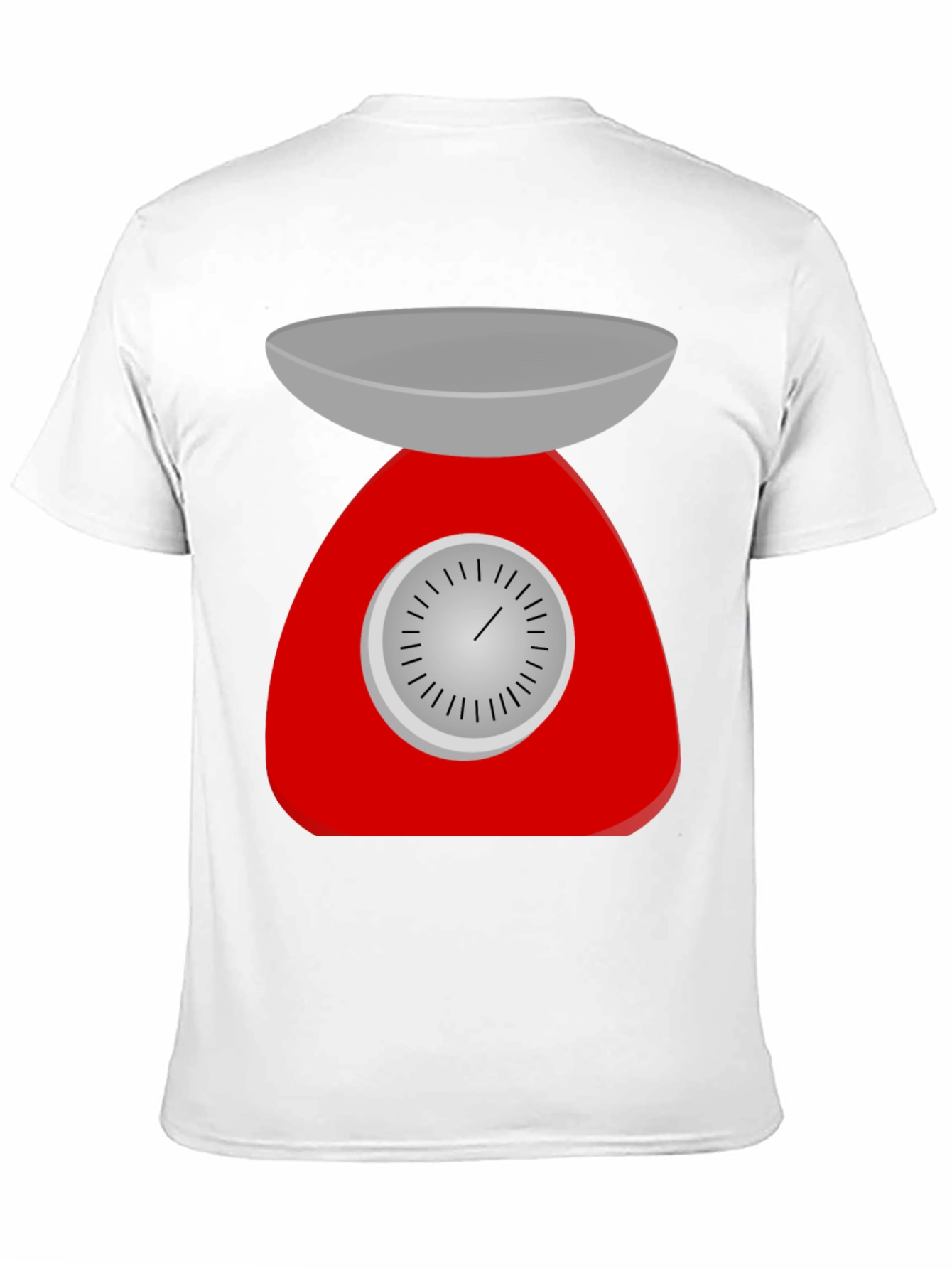 Retro Kitchen Scale Graphic Tee - Black