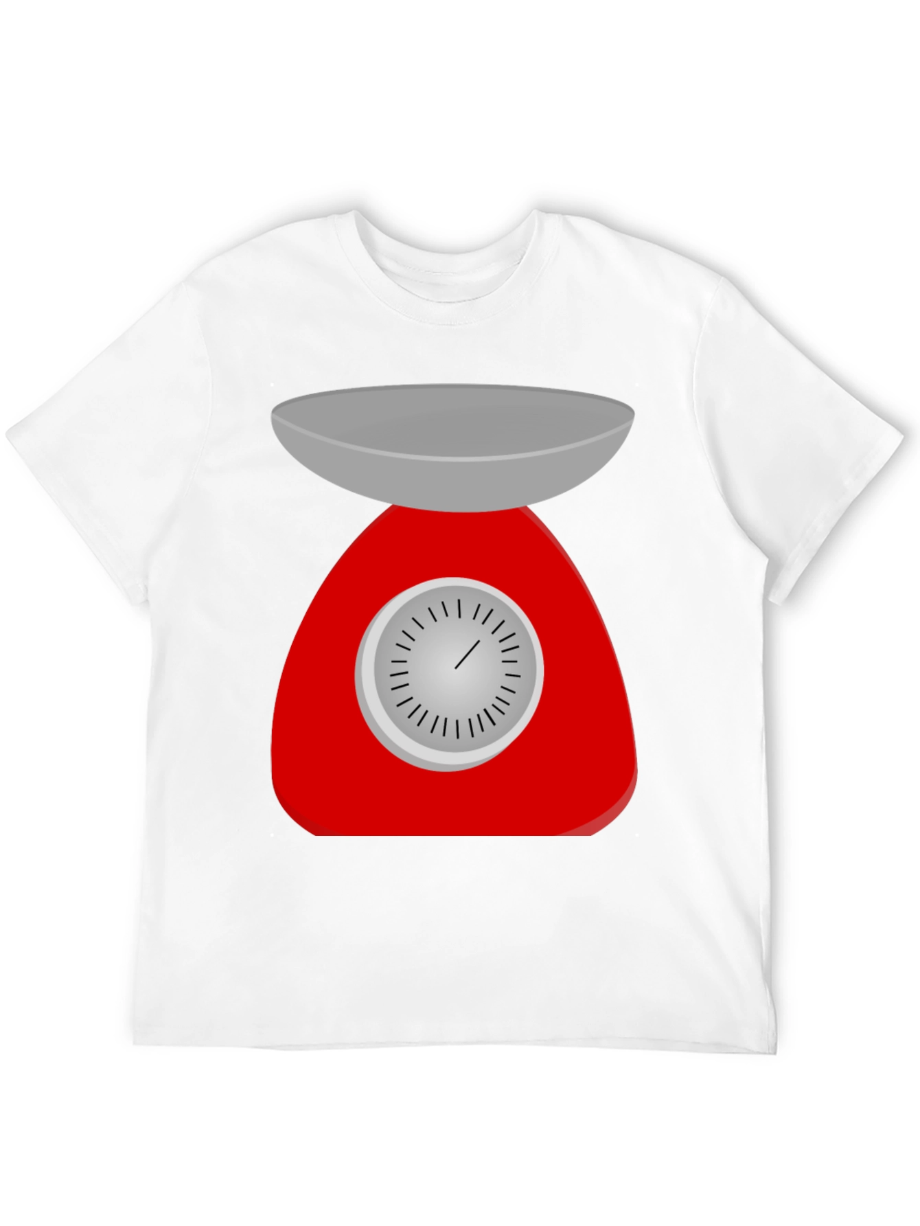 Retro Kitchen Scale Graphic Tee - Black