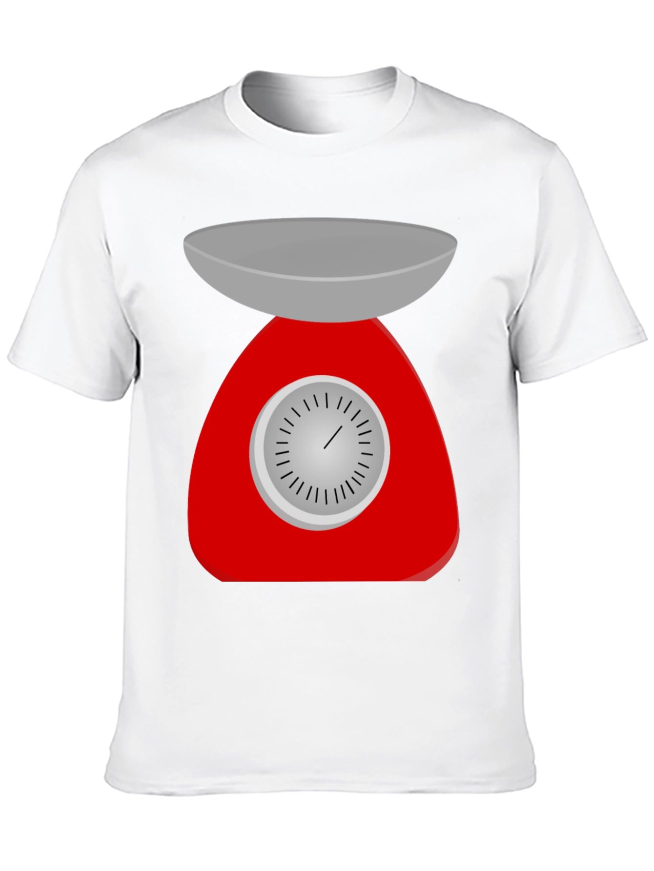 Retro Kitchen Scale Graphic Tee - Black