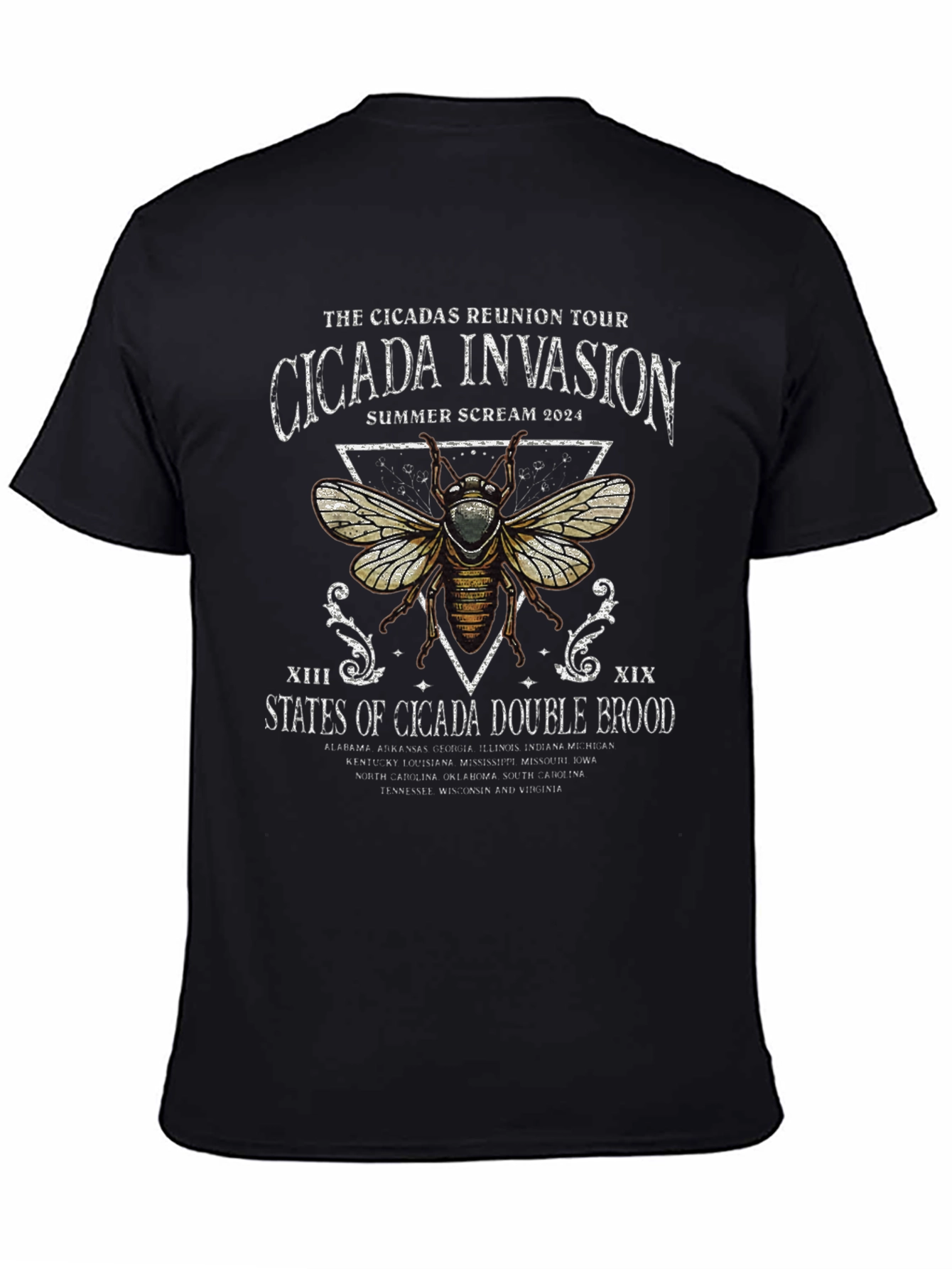 Cicada Invasion Reunion Tour 2024 T-Shirt