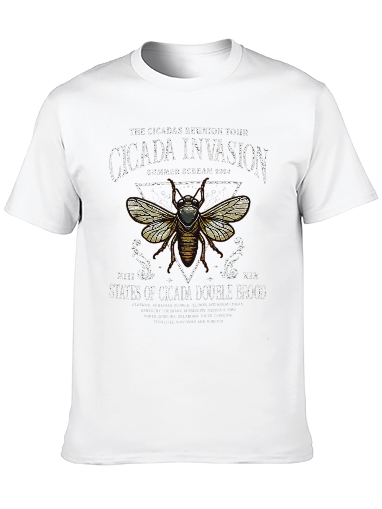 Cicada Invasion Reunion Tour 2024 T-Shirt