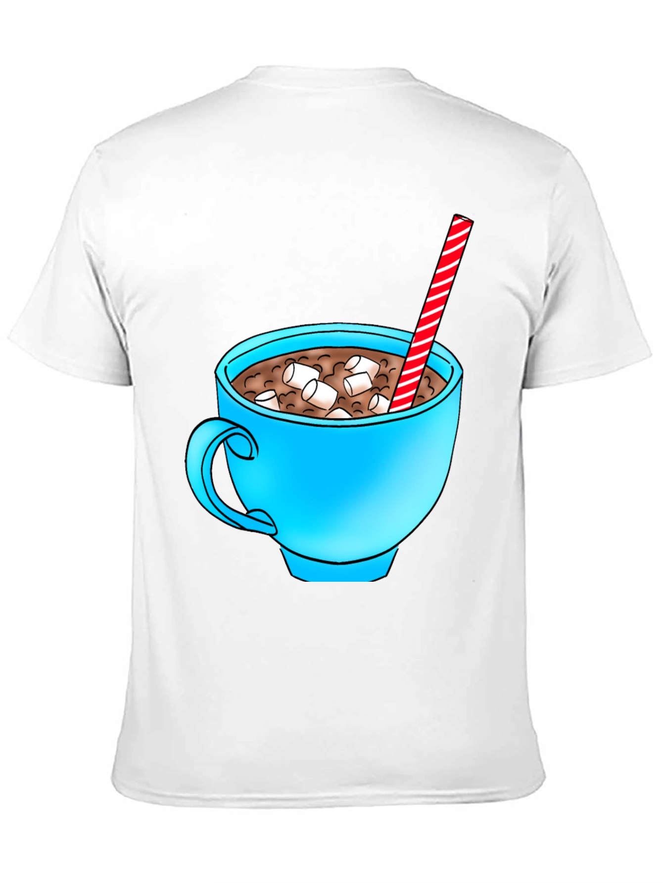 Hot Cocoa Mug Graphic Tee - Black T-Shirt