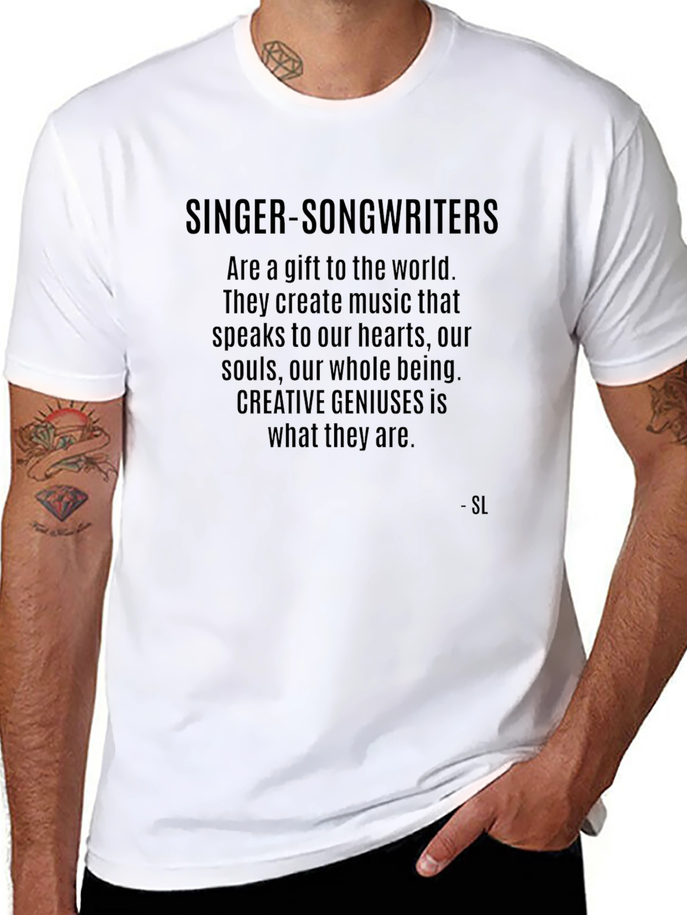 Singer-Songwriter Tribute Graphic Tee - Unisex