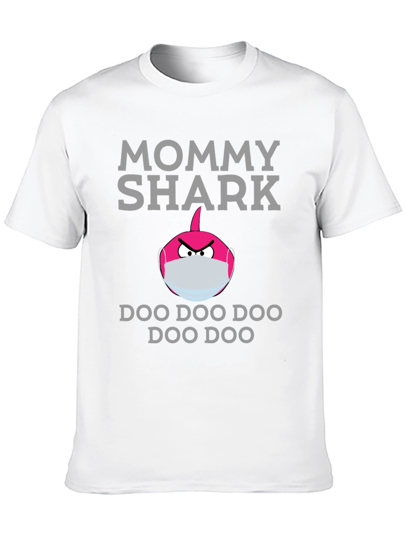 Mommy Shark Doo Doo T-Shirt - Novelty Graphic Tee