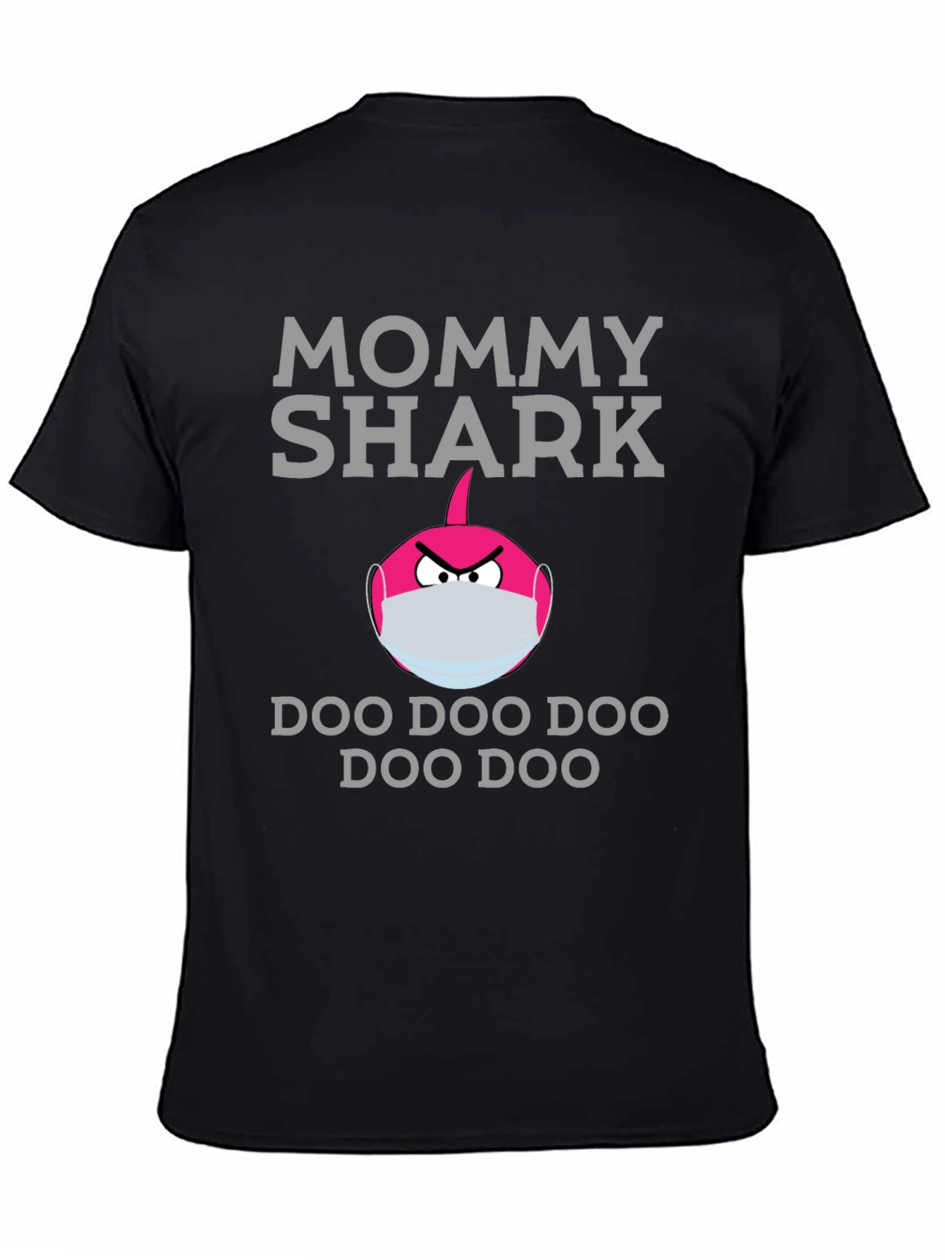 Mommy Shark Doo Doo T-Shirt - Novelty Graphic Tee