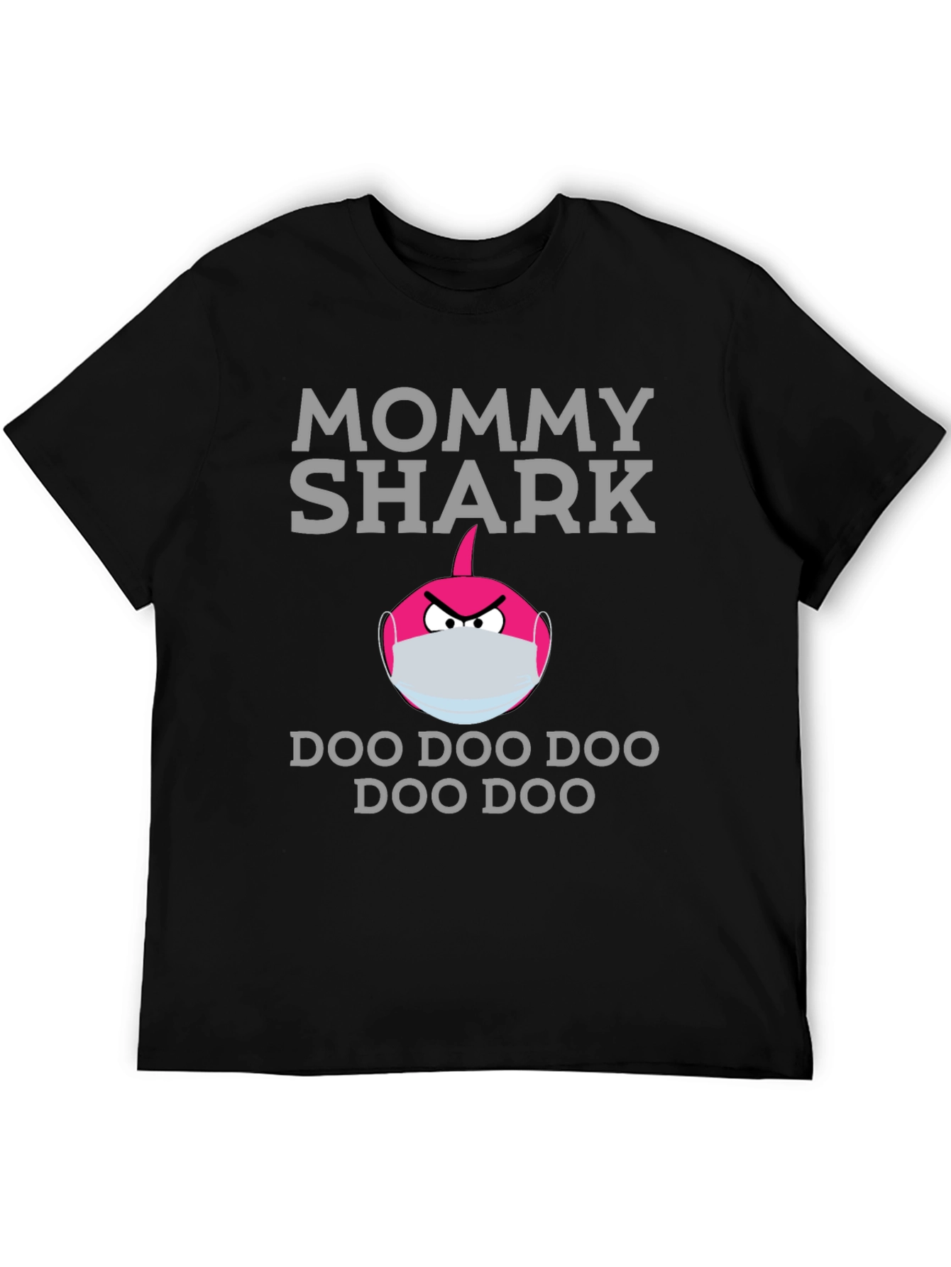 Mommy Shark Doo Doo T-Shirt - Novelty Graphic Tee