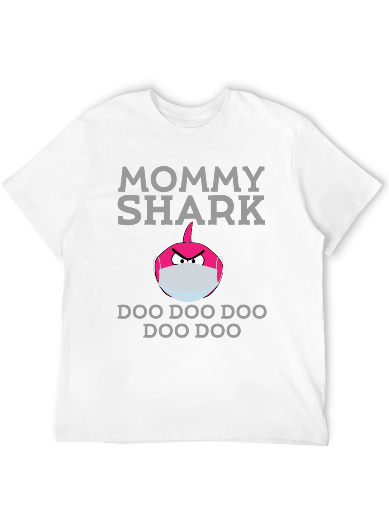 Mommy Shark Doo Doo T-Shirt - Novelty Graphic Tee