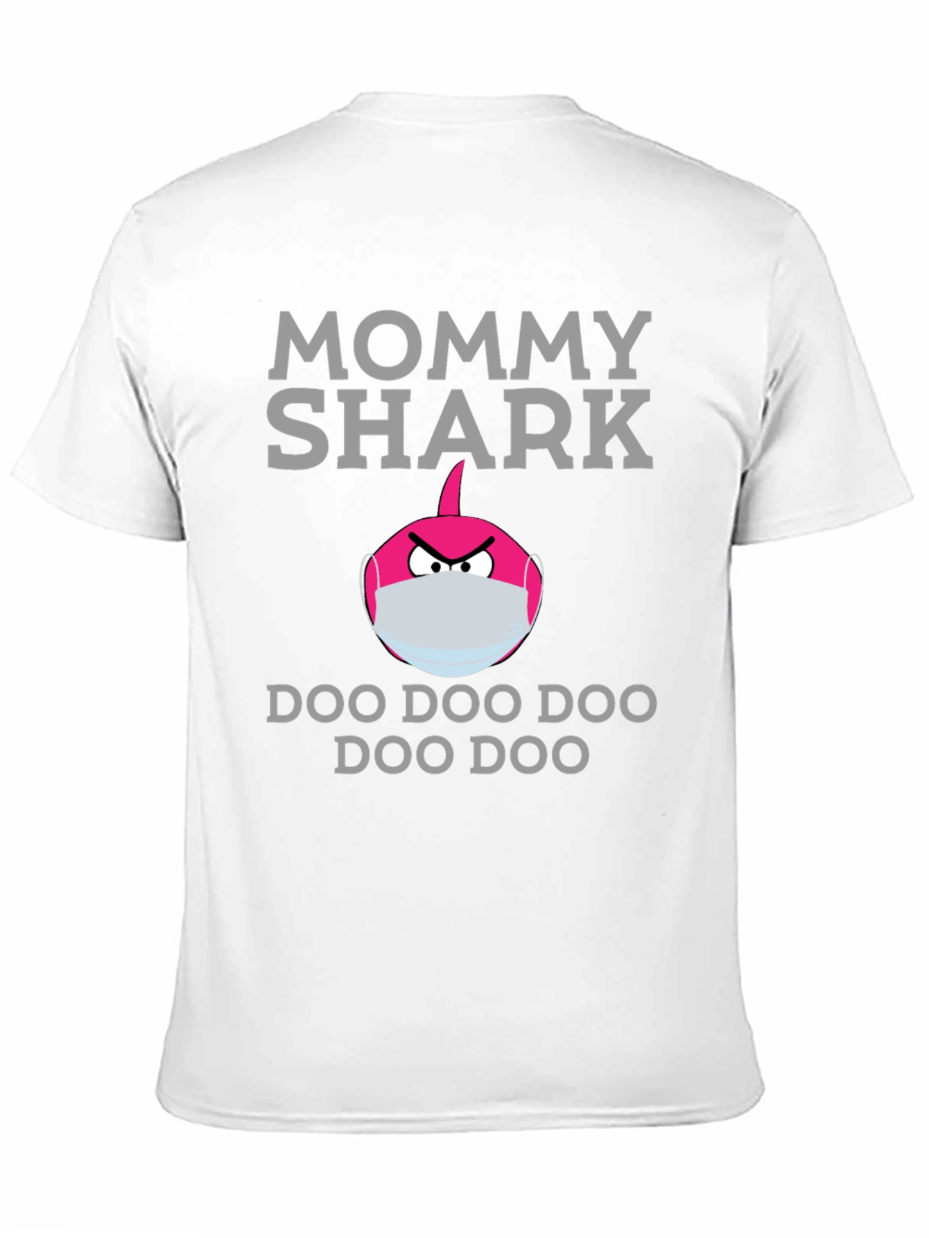 Mommy Shark Doo Doo T-Shirt - Novelty Graphic Tee