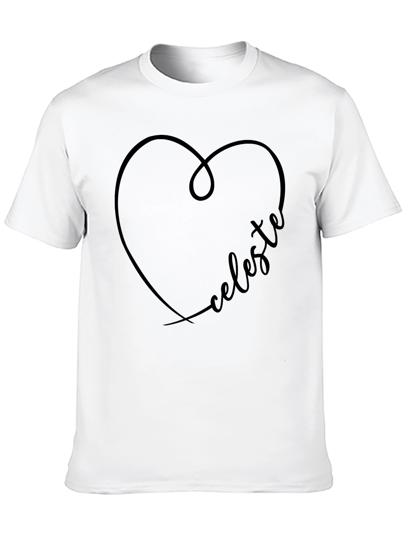 Celeste Heart T-Shirt - Stylish Casual Tee