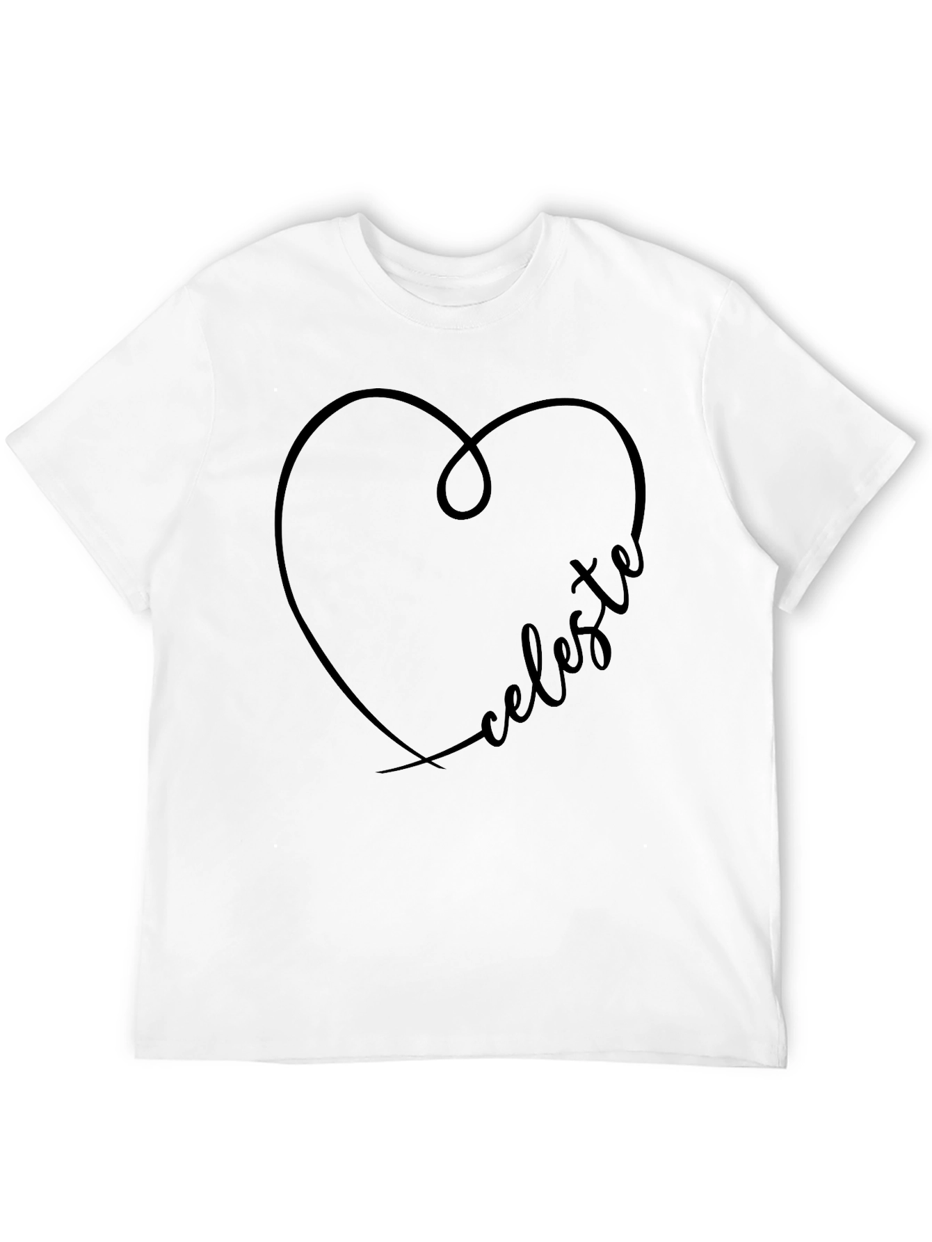 Celeste Heart T-Shirt - Stylish Casual Tee