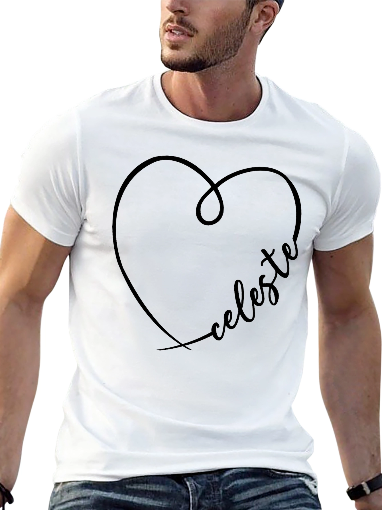 Celeste Heart T-Shirt - Stylish Casual Tee