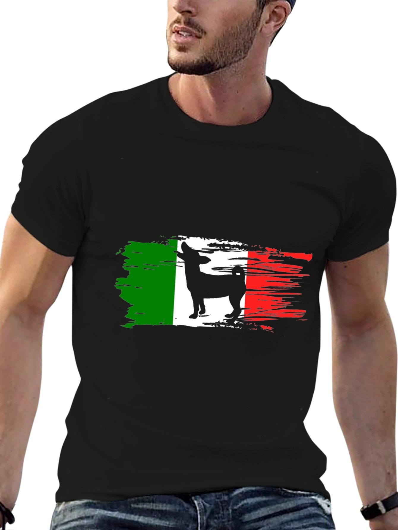 Italian Dog T-Shirt - Stylish Graphic Tee