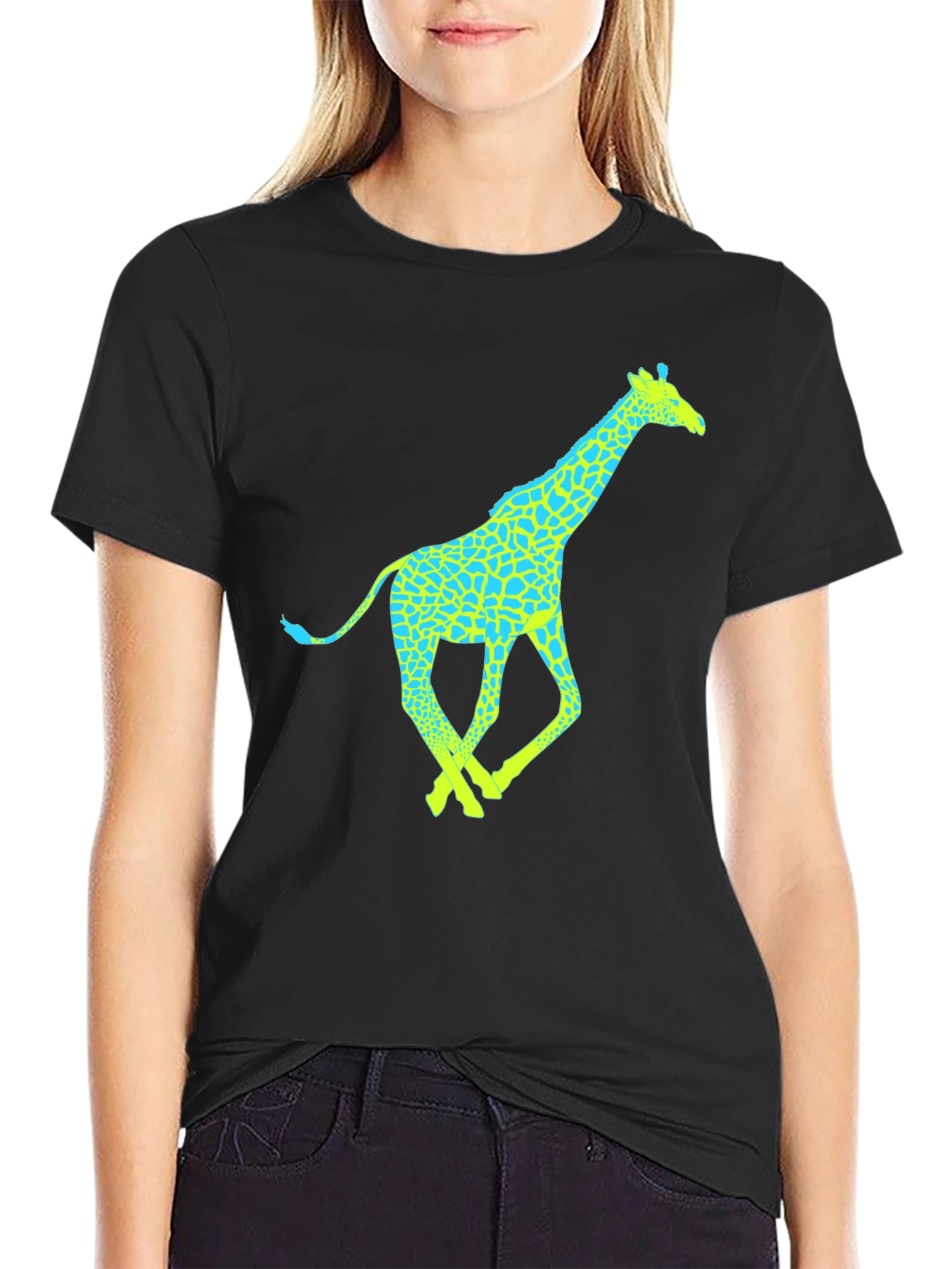 Giraffe Graphic Tee - Fun & Stylish Mens T-Shirt