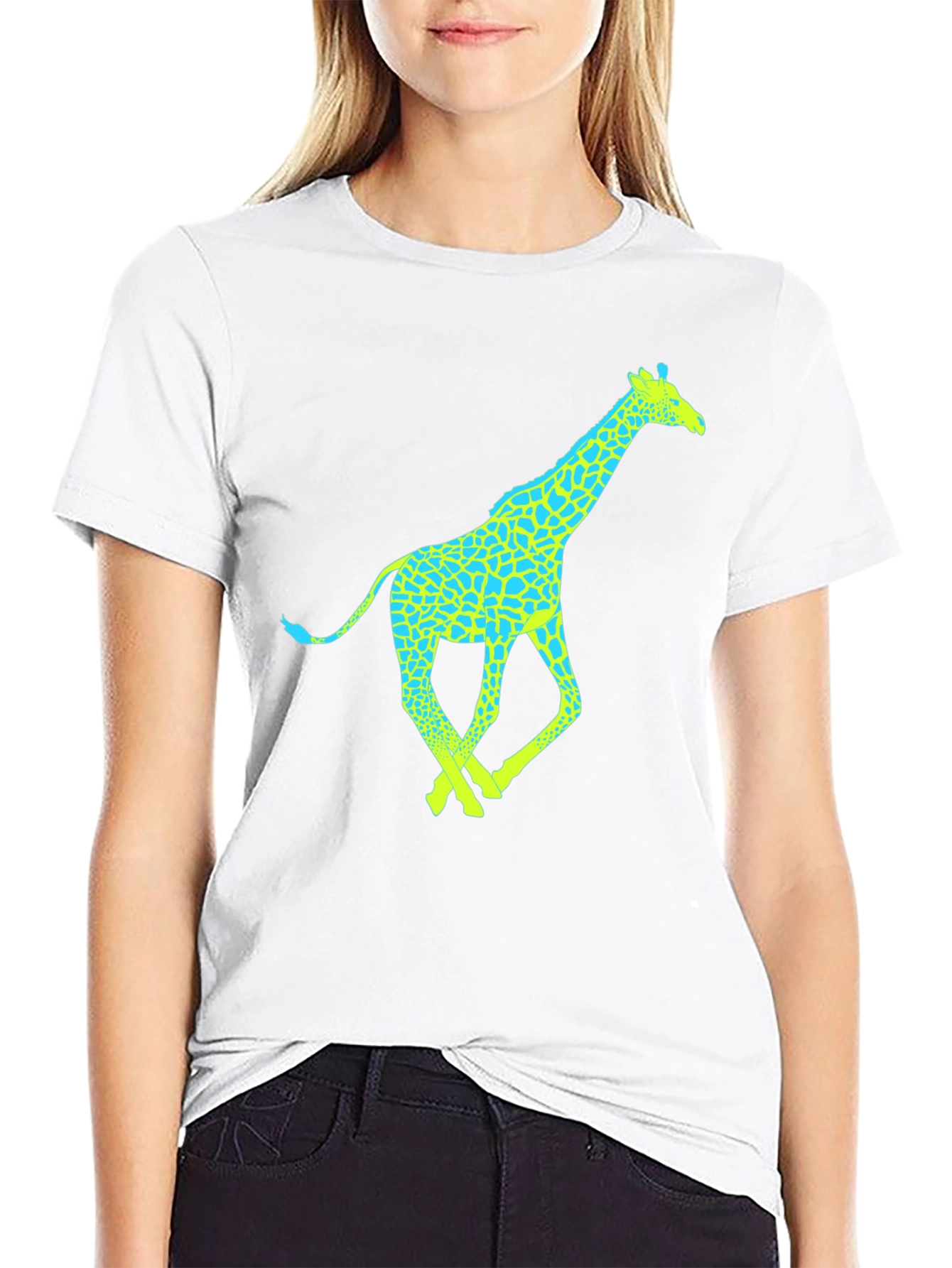 Giraffe Graphic Tee - Fun & Stylish Mens T-Shirt