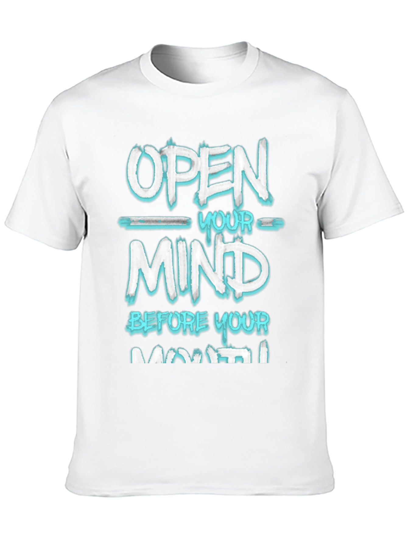 Open Your Mind Graphic Tee - Black