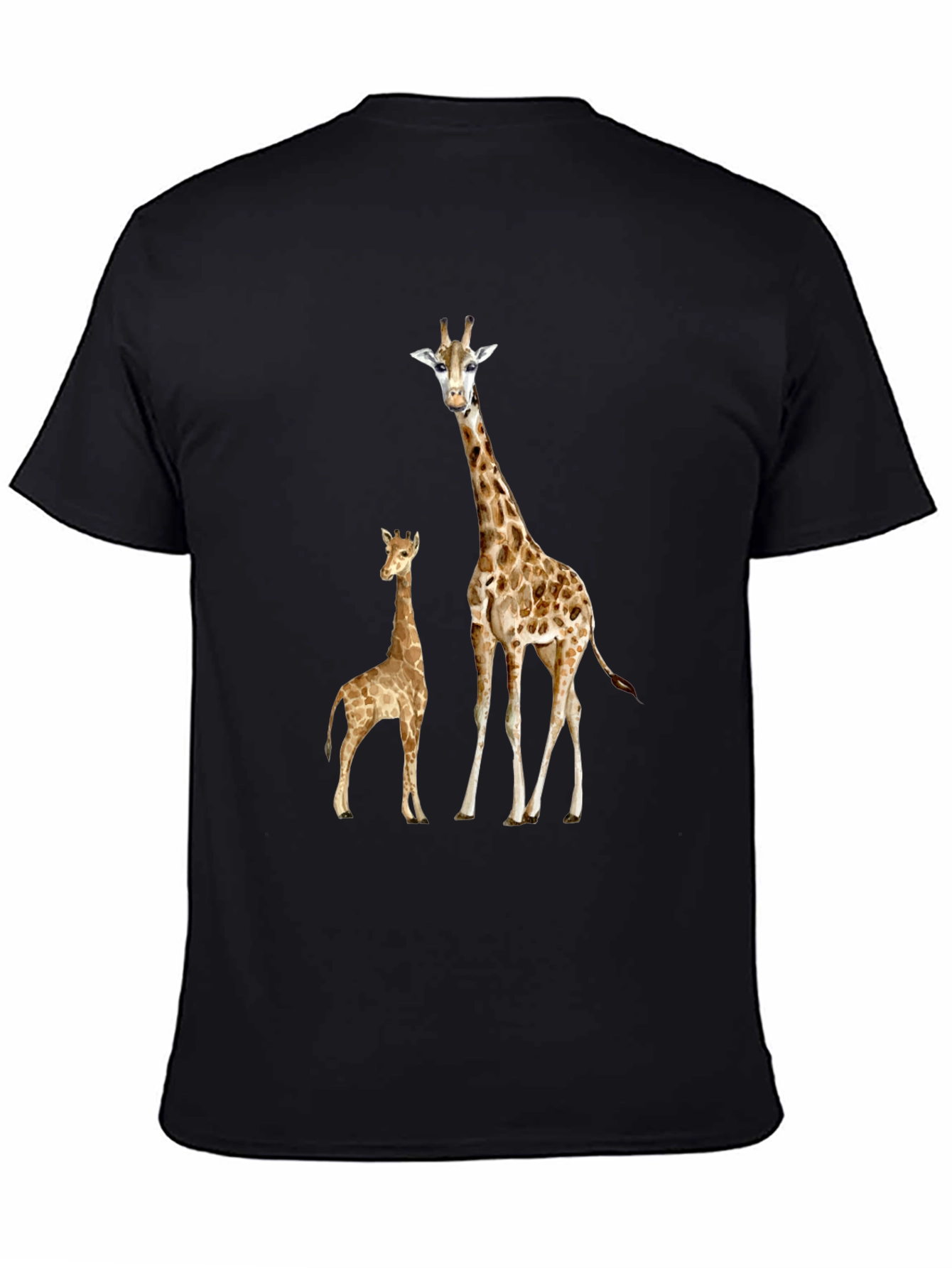 Giraffe Graphic Tee - Stylish Animal Print Shirt
