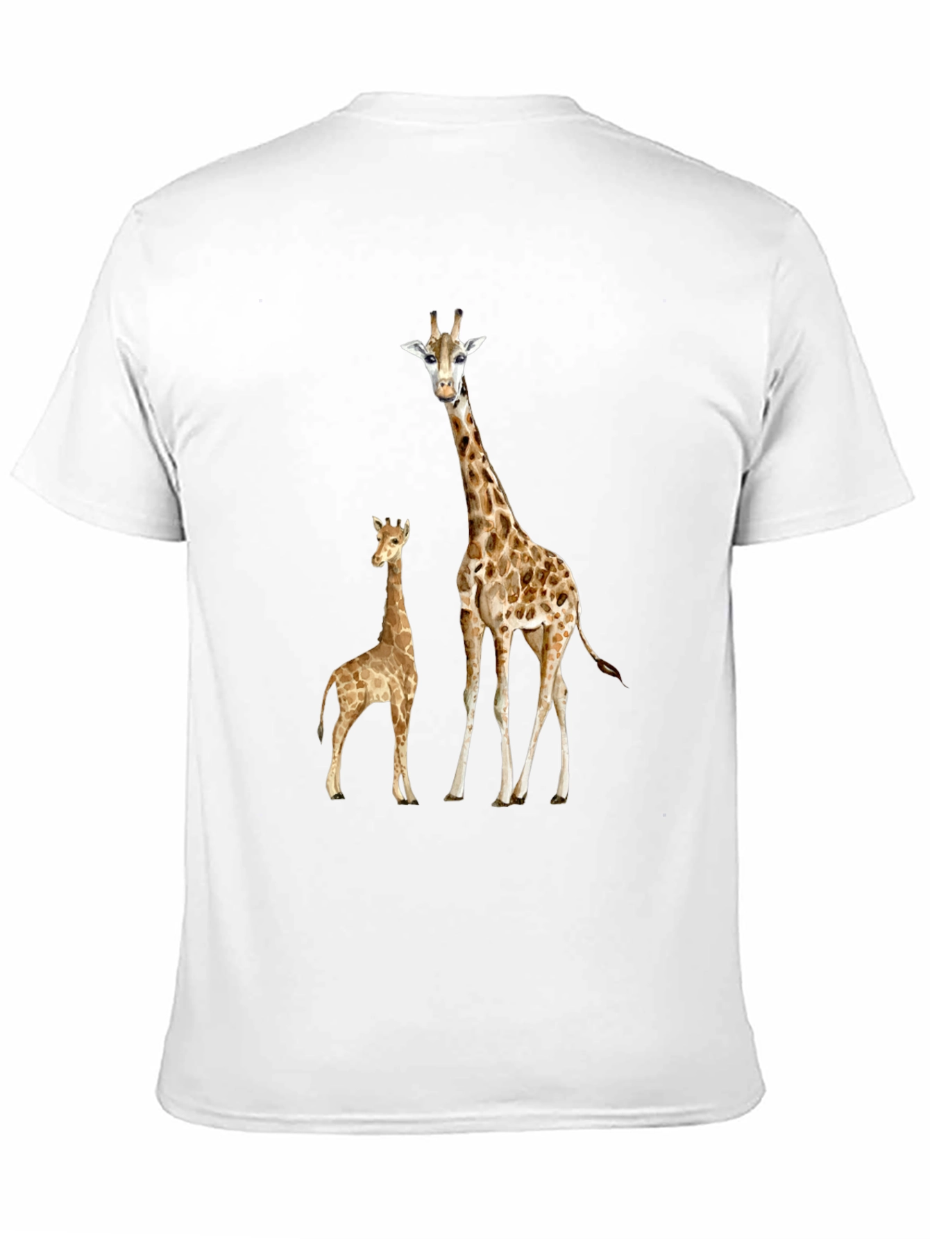 Giraffe Graphic Tee - Stylish Animal Print Shirt