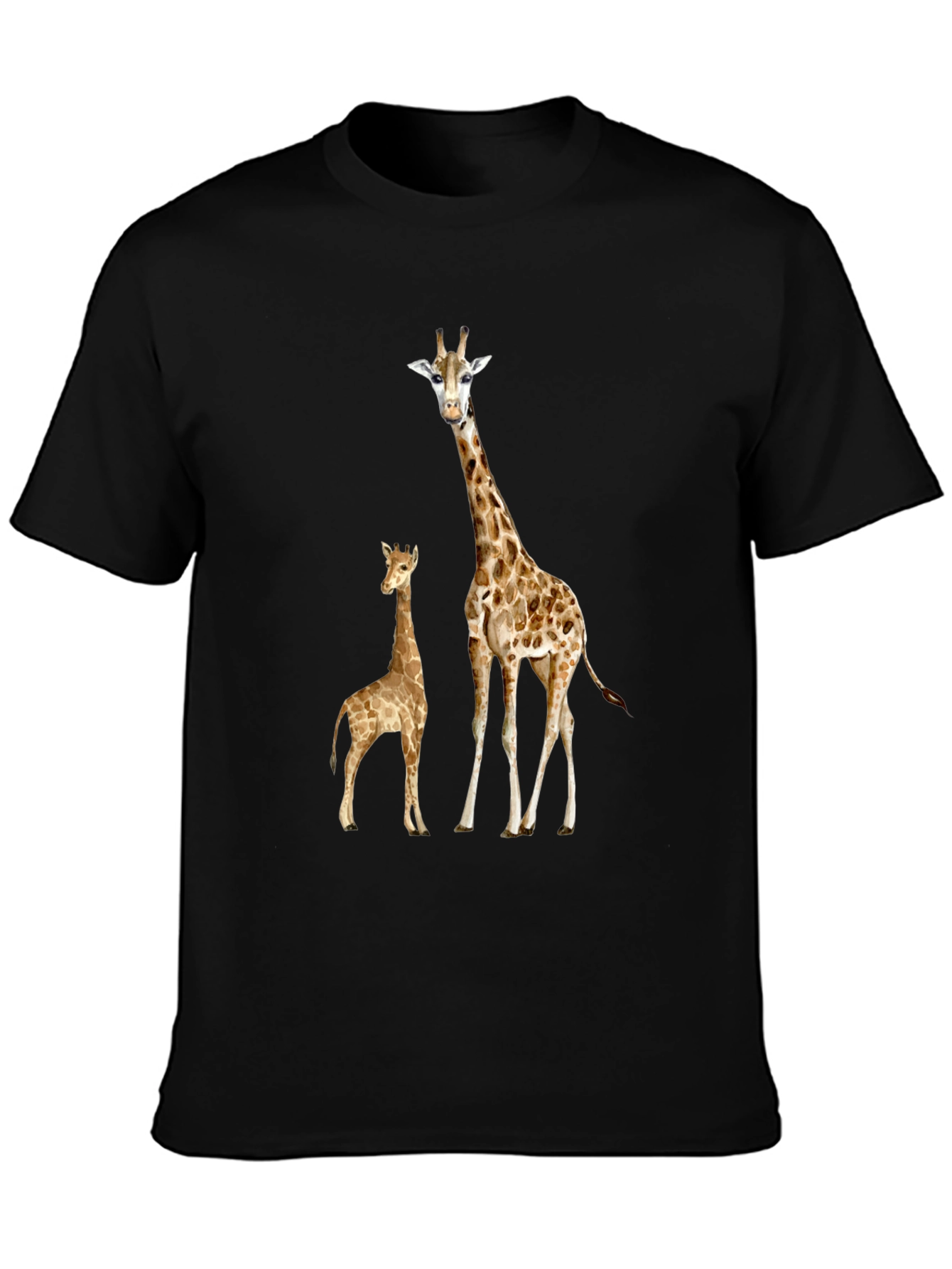 Giraffe Graphic Tee - Stylish Animal Print Shirt