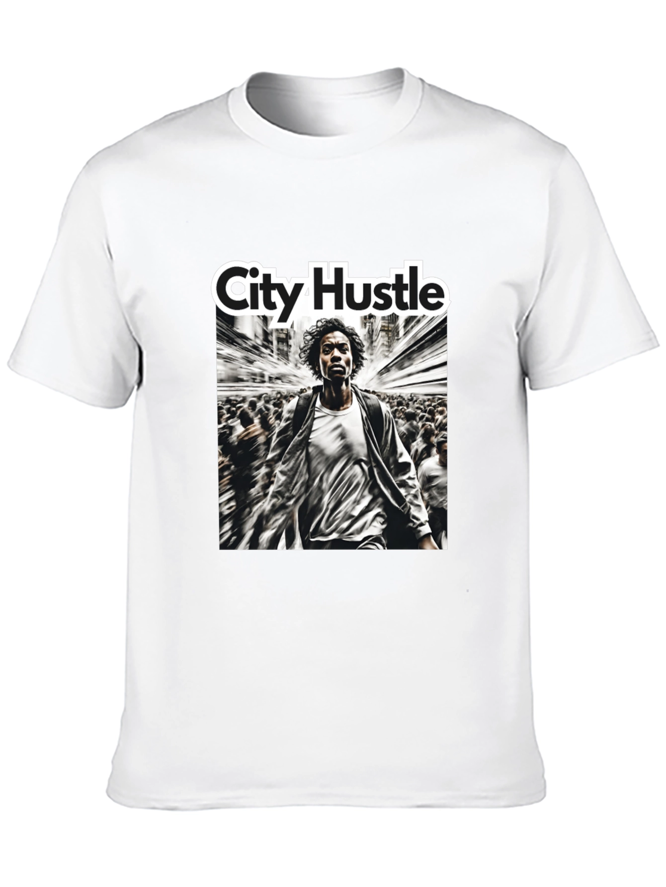 City Hustle Graphic Print T-Shirt