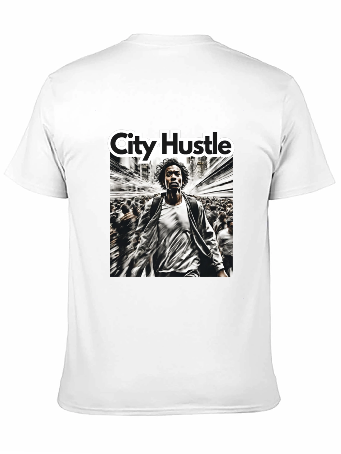 City Hustle Graphic Print T-Shirt