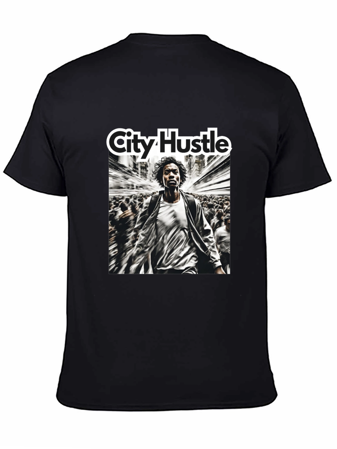 City Hustle Graphic Print T-Shirt