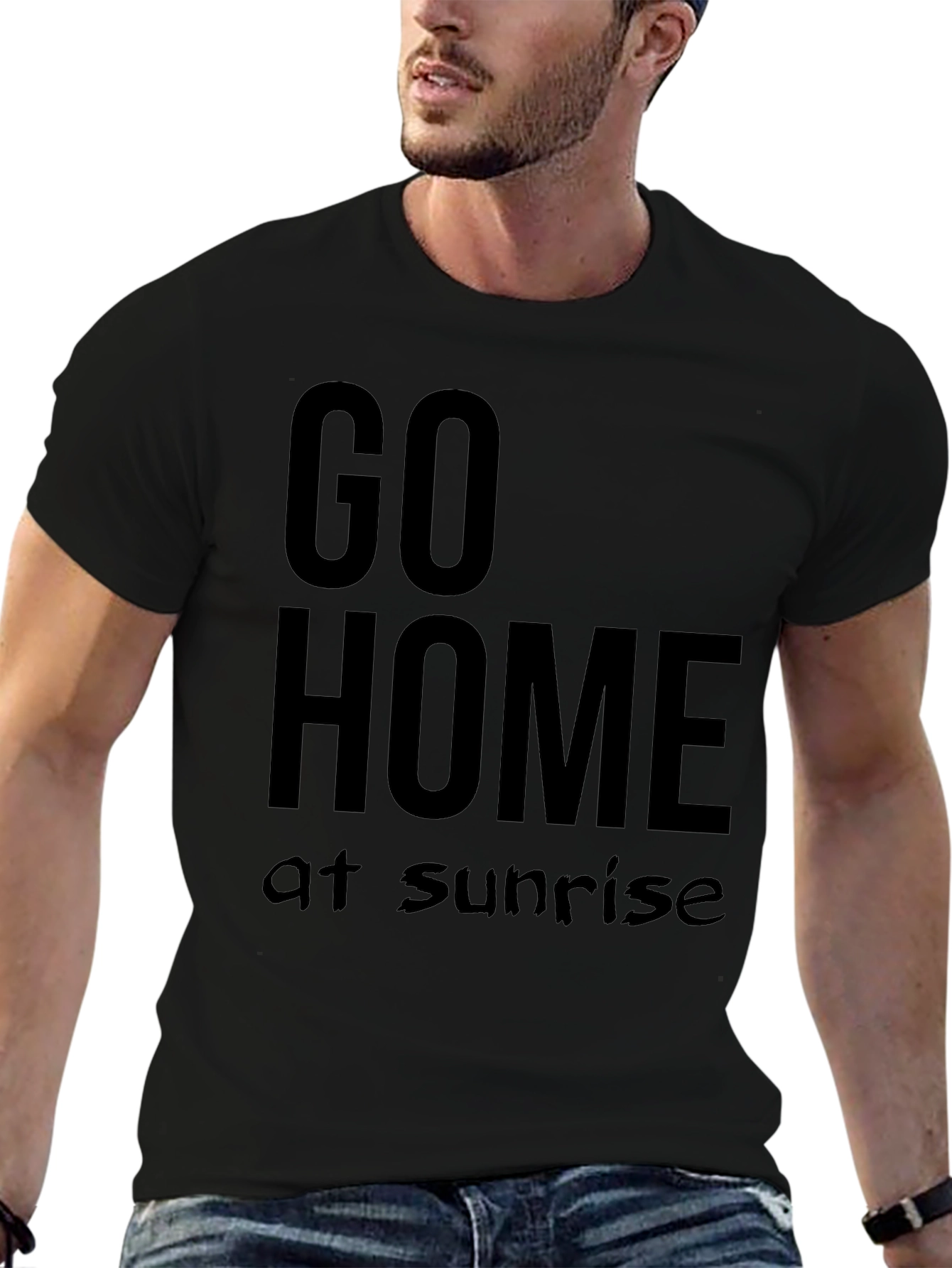 Go Home At Sunrise Graphic Tee