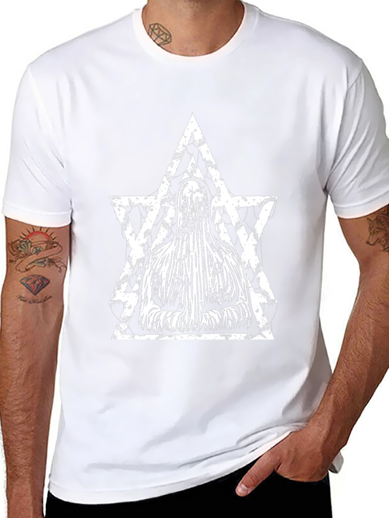 Mystic Star Graphic Black T-Shirt