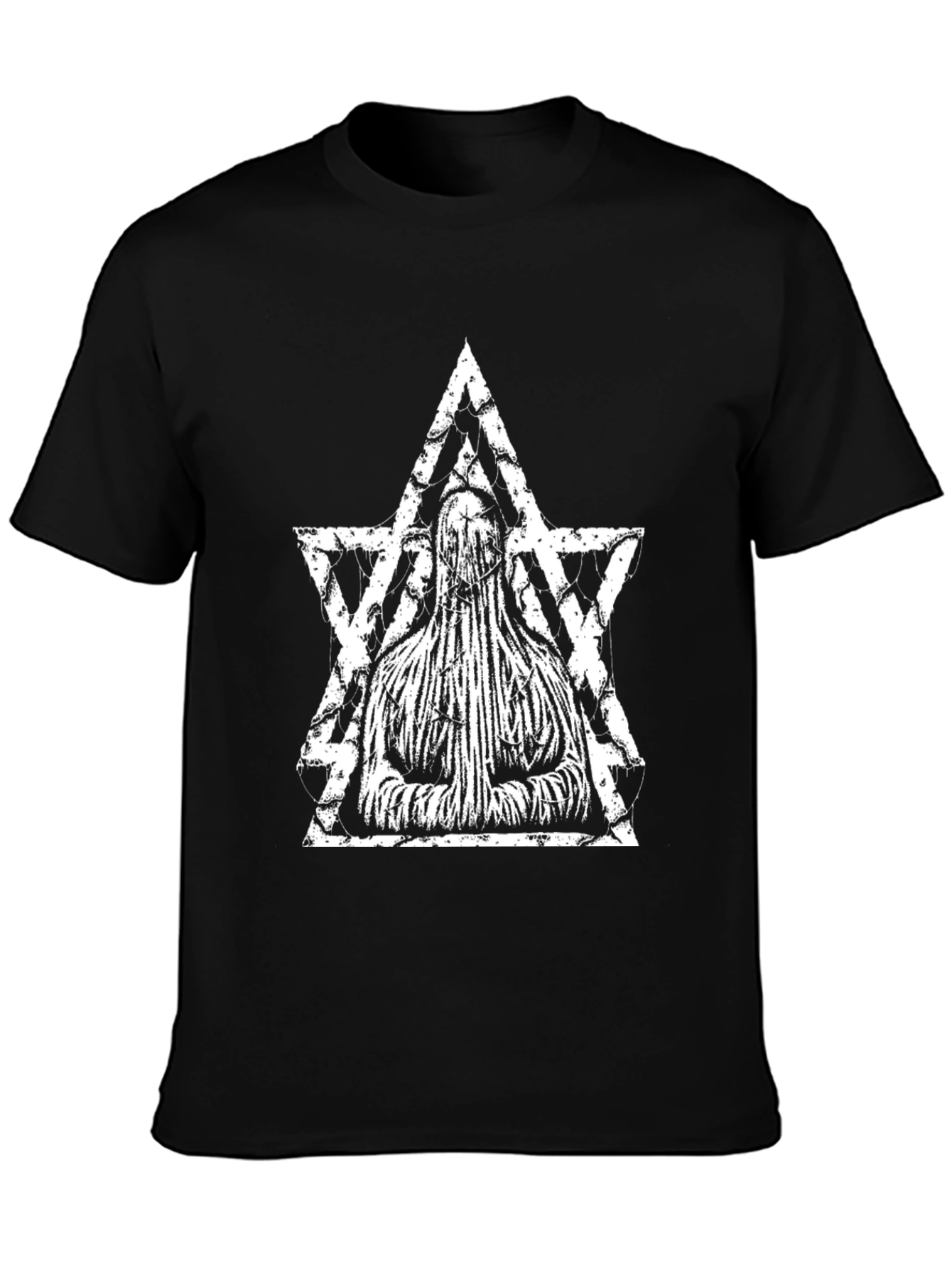 Mystic Star Graphic Black T-Shirt