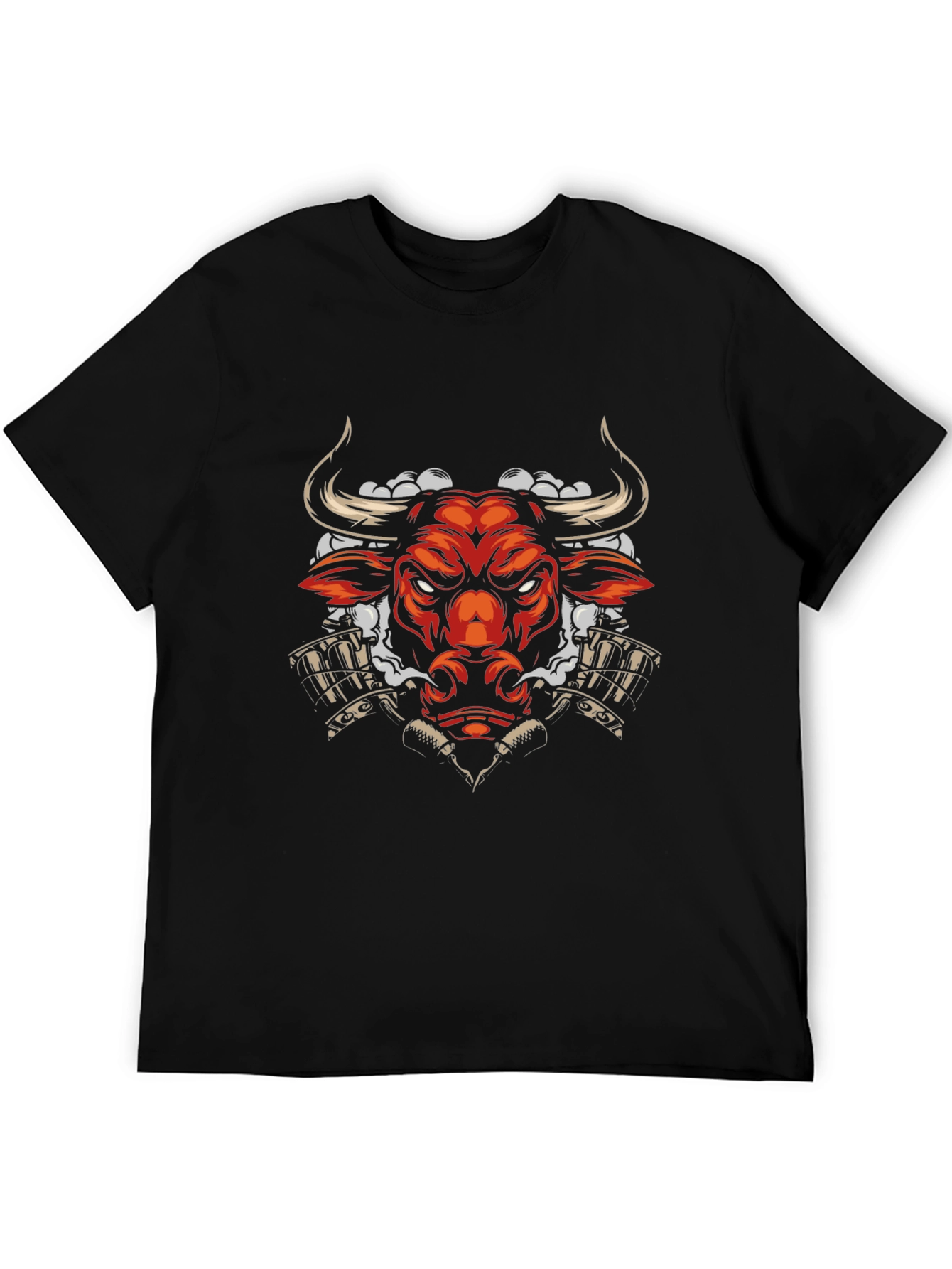Graphic Tee: Red Bull with Beer Mugs