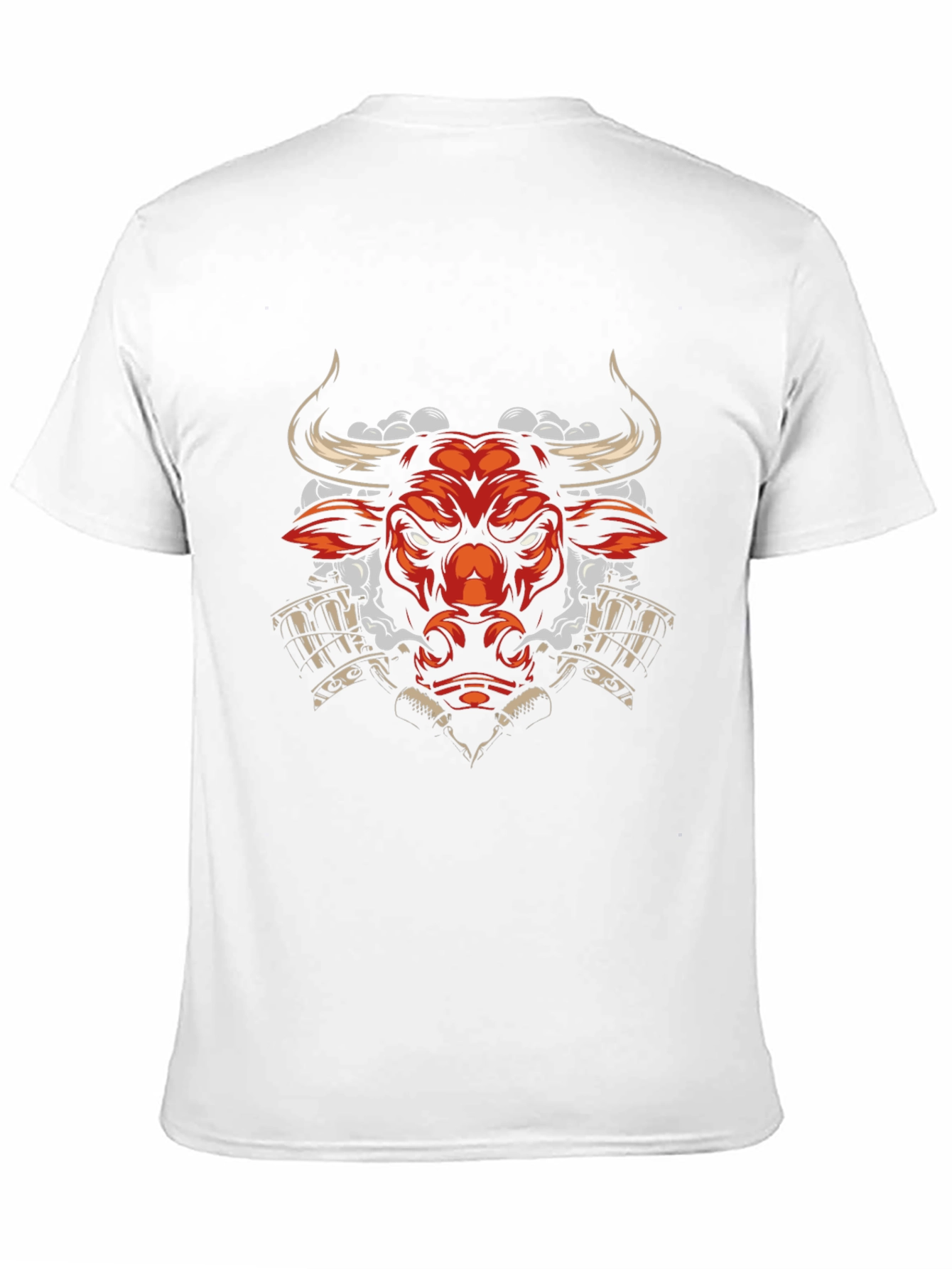 Graphic Tee: Red Bull with Beer Mugs