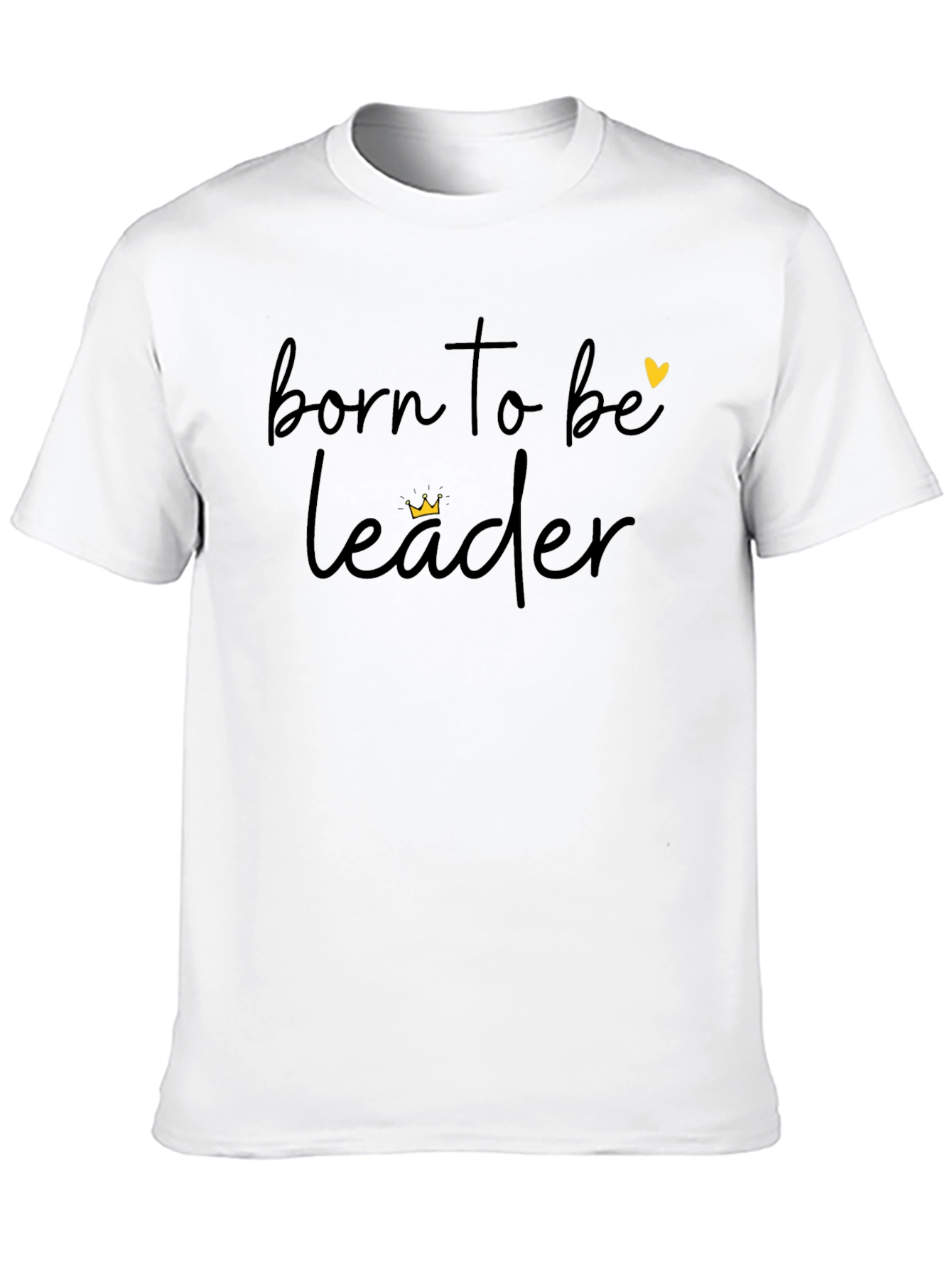 Born To Be Leader Black T-Shirt