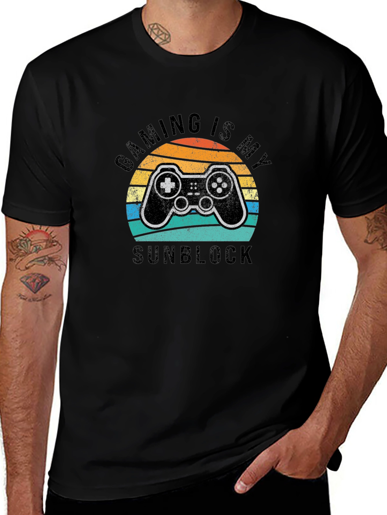 Gaming is My Sunblock Graphic T-Shirt